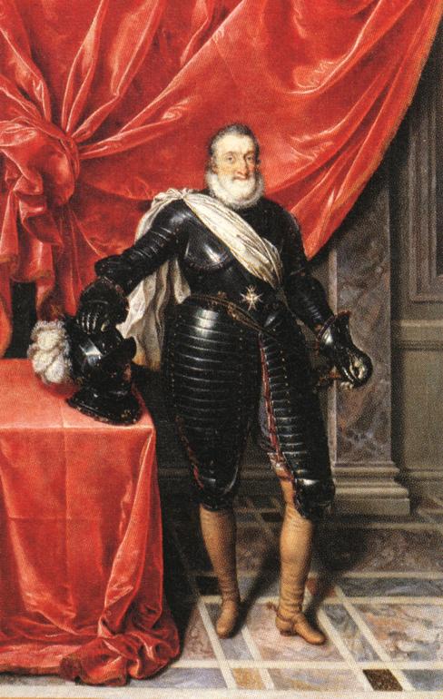 POURBUS, Frans the Younger Henry IV, King of France in Armour F